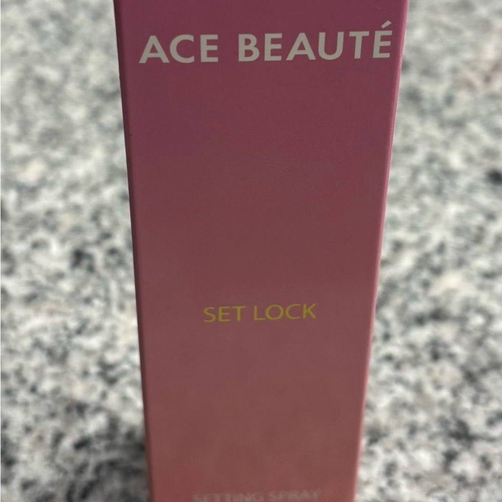 Ace Beaute Set Lock Setting Spray - Soft Pink